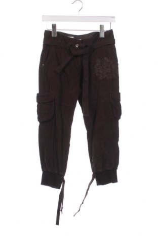 Pantaloni de velvet de femei Promod, Mărime XS, Culoare Verde, Preț 12,40 Lei
