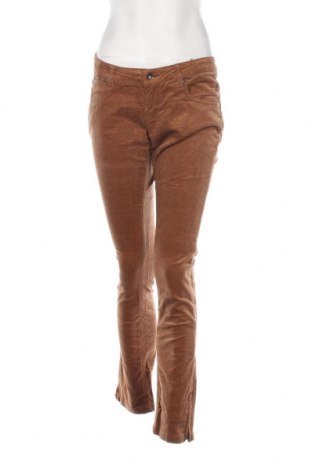 Pantaloni de velvet de femei Timeout, Mărime M, Culoare Maro, Preț 37,20 Lei