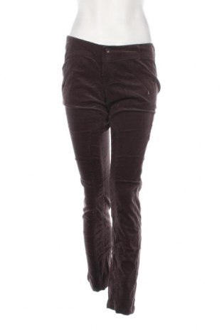 Pantaloni de velvet de femei Timeout, Mărime M, Culoare Maro, Preț 25,76 Lei