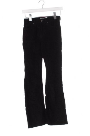 Pantaloni de velvet de femei Toshiba, Mărime XS, Culoare Negru, Preț 17,17 Lei