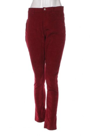 Pantaloni de velvet de femei Women Only, Mărime M, Culoare Roșu, Preț 12,40 Lei