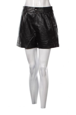 Pantaloni scurți de piele barbați Amisu, Mărime M, Culoare Negru, Preț 62,50 Lei
