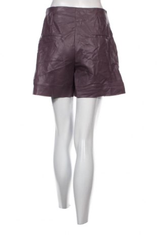 Γυναικείο κοντό δερμάτινο παντελόνι Calliope, Μέγεθος S, Χρώμα Βιολετί, Τιμή 11,75 €