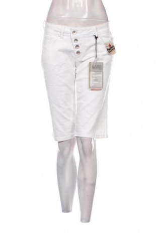 Γυναικείο κοντό παντελόνι Buena Vista, Μέγεθος S, Χρώμα Λευκό, Τιμή 6,68 €