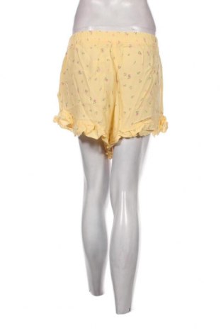Γυναικείο κοντό παντελόνι Monki, Μέγεθος L, Χρώμα Κίτρινο, Τιμή 14,43 €