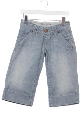 Дамски къс панталон Pepe Jeans, Размер XS, Цвят Син, Цена 29,58 лв.