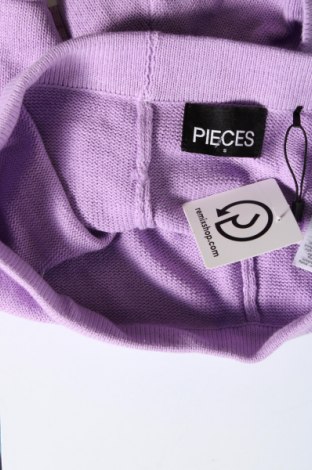 Γυναικείο κοντό παντελόνι Pieces, Μέγεθος S, Χρώμα Βιολετί, Τιμή 7,22 €