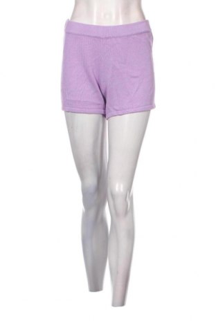 Γυναικείο κοντό παντελόνι Pieces, Μέγεθος S, Χρώμα Βιολετί, Τιμή 4,33 €