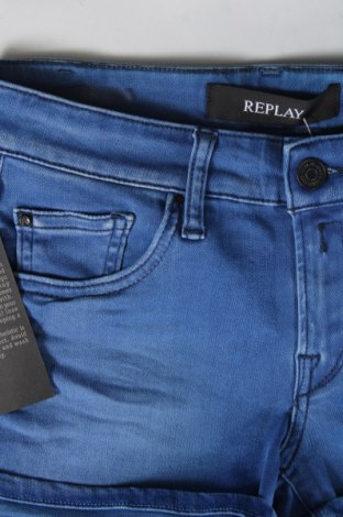 Γυναικείο κοντό παντελόνι Replay, Μέγεθος XS, Χρώμα Μπλέ, Τιμή 70,10 €