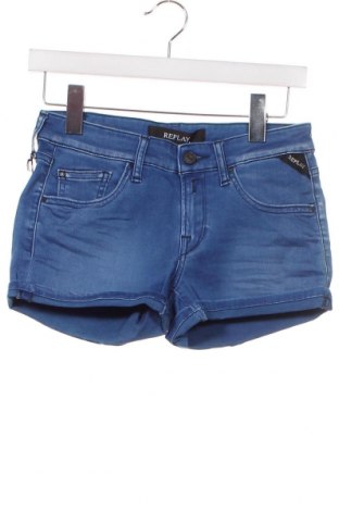 Γυναικείο κοντό παντελόνι Replay, Μέγεθος XS, Χρώμα Μπλέ, Τιμή 30,84 €