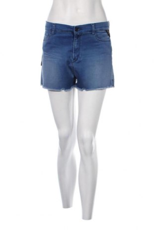 Γυναικείο κοντό παντελόνι Replay, Μέγεθος S, Χρώμα Μπλέ, Τιμή 15,42 €