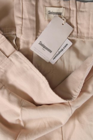 Γυναικείο κοντό παντελόνι Sinequanone, Μέγεθος M, Χρώμα  Μπέζ, Τιμή 52,58 €
