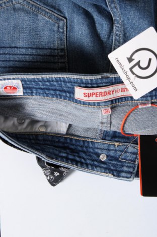 Дамски къс панталон Superdry, Размер S, Цвят Син, Цена 68,00 лв.