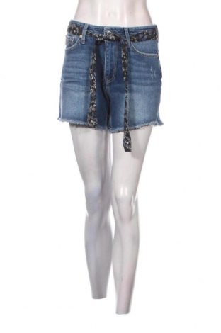 Γυναικείο κοντό παντελόνι Superdry, Μέγεθος S, Χρώμα Μπλέ, Τιμή 12,97 €