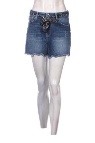 Γυναικείο κοντό παντελόνι Superdry, Μέγεθος S, Χρώμα Μπλέ, Τιμή 12,97 €