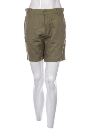 Γυναικείο κοντό παντελόνι Weekday, Μέγεθος XL, Χρώμα Πράσινο, Τιμή 14,43 €