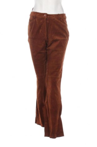 Γυναικείο παντελόνι δερμάτινο Claire, Μέγεθος M, Χρώμα Καφέ, Τιμή 8,15 €