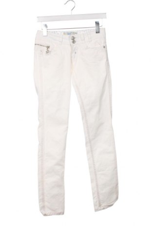 Дамски панталон Bershka, Размер XXS, Цвят Бял, Цена 4,93 лв.
