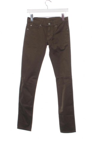 Дамски панталон Cheap Monday, Размер XXS, Цвят Зелен, Цена 13,92 лв.