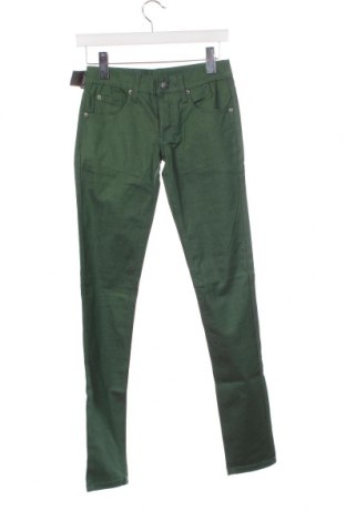 Дамски панталон Cheap Monday, Размер XS, Цвят Зелен, Цена 14,79 лв.