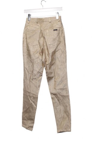 Pantaloni de femei Claudio, Mărime XS, Culoare Auriu, Preț 12,40 Lei