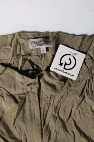 Дамски панталон Clockhouse, Размер M, Цвят Зелен, Цена 29,00 лв.