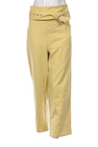 Дамски панталон Fete Imperiale, Размер XL, Цвят Жълт, Цена 85,35 лв.
