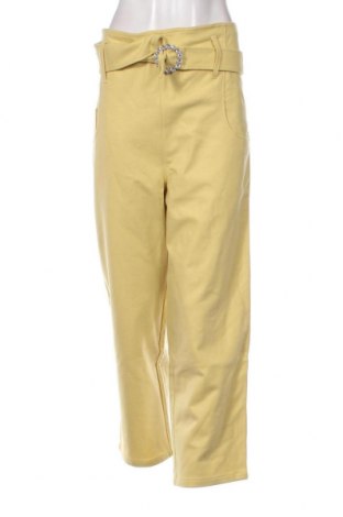 Damskie spodnie Fete Imperiale, Rozmiar L, Kolor Żółty, Cena 348,83 zł