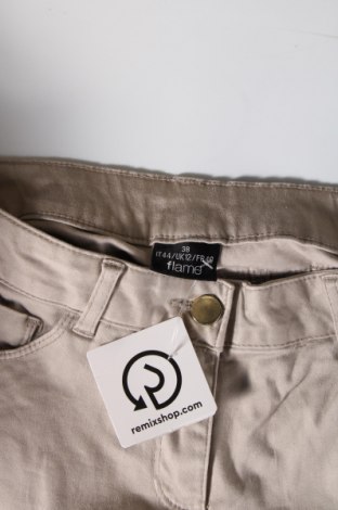 Pantaloni de femei Flame, Mărime M, Culoare Bej, Preț 17,17 Lei