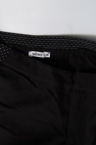Γυναικείο παντελόνι Gemo, Μέγεθος S, Χρώμα Μαύρο, Τιμή 2,51 €