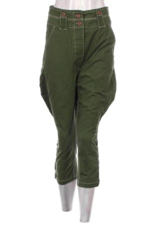 Дамски панталон Gsus Sindustries, Размер S, Цвят Зелен, Цена 21,75 лв.