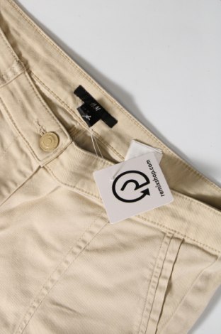 Дамски панталон H&M, Размер M, Цвят Бежов, Цена 29,01 лв.