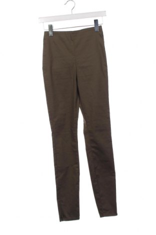 Дамски панталон H&M Divided, Размер XS, Цвят Зелен, Цена 5,80 лв.