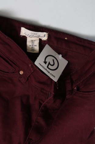 Dámské kalhoty  H&M L.O.G.G., Velikost XS, Barva Červená, Cena  92,00 Kč