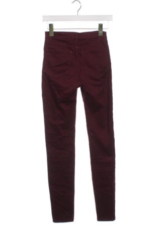 Dámské kalhoty  H&M L.O.G.G., Velikost XS, Barva Červená, Cena  74,00 Kč
