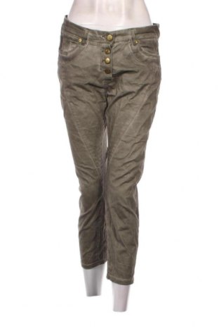 Дамски панталон Janina, Размер M, Цвят Зелен, Цена 6,67 лв.