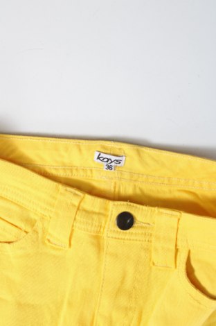 Дамски панталон Kays, Размер S, Цвят Жълт, Цена 4,64 лв.