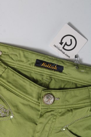 Дамски панталон Killah, Размер S, Цвят Зелен, Цена 27,74 лв.