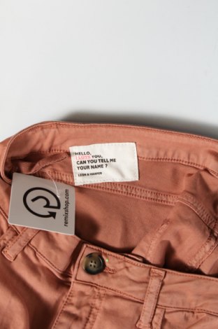Дамски панталон Leon & Harper, Размер M, Цвят Кафяв, Цена 8,84 лв.