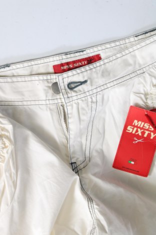 Γυναικείο παντελόνι Miss Sixty, Μέγεθος S, Χρώμα Εκρού, Τιμή 10,54 €
