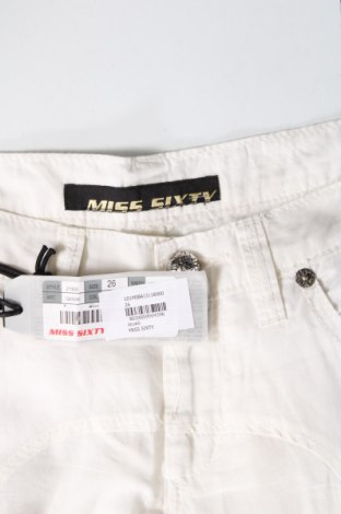 Pantaloni de femei Miss Sixty, Mărime S, Culoare Alb, Preț 480,26 Lei