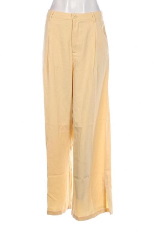 Дамски панталон Neon Rose, Размер S, Цвят Жълт, Цена 17,48 лв.