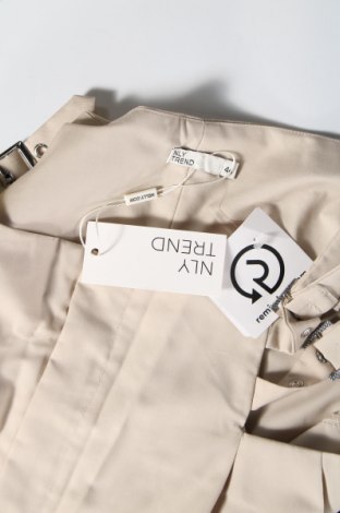 Pantaloni de femei Nly Trend, Mărime XL, Culoare Bej, Preț 63,55 Lei