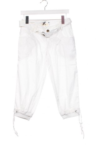 Дамски панталон Pepe Jeans, Размер S, Цвят Бял, Цена 36,50 лв.