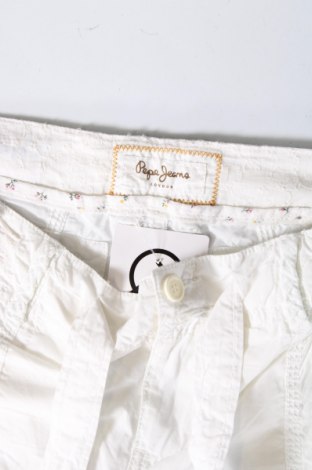Pantaloni de femei Pepe Jeans, Mărime L, Culoare Alb, Preț 96,05 Lei