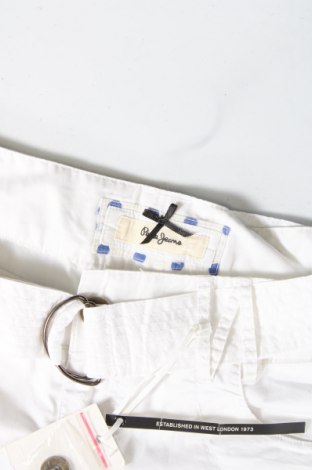 Γυναικείο παντελόνι Pepe Jeans, Μέγεθος XS, Χρώμα Λευκό, Τιμή 9,78 €