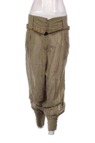 Дамски панталон Pepe Jeans, Размер M, Цвят Зелен, Цена 20,44 лв.