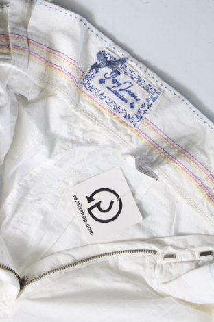 Γυναικείο παντελόνι Pepe Jeans, Μέγεθος M, Χρώμα Λευκό, Τιμή 9,78 €