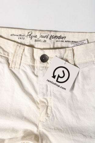 Дамски панталон Pepe Jeans, Размер S, Цвят Бежов, Цена 20,44 лв.