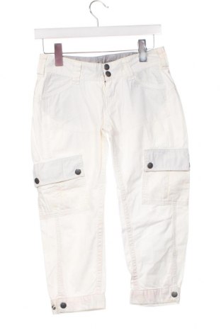 Дамски панталон Pepe Jeans, Размер S, Цвят Бял, Цена 29,20 лв.
